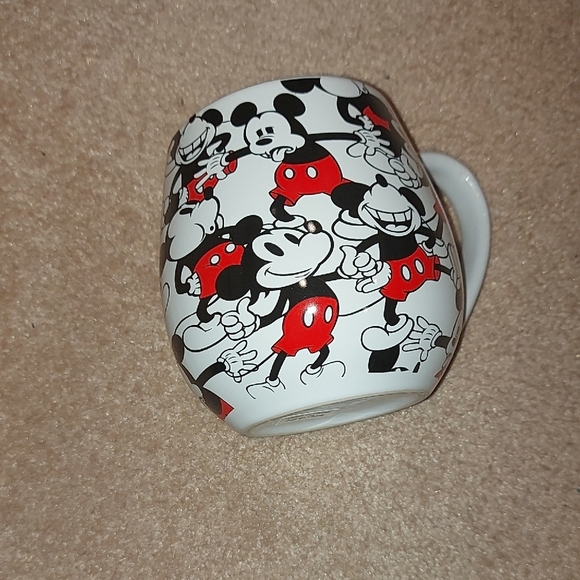 Disney Other - Disney Mickey Mouse White and Red Mug